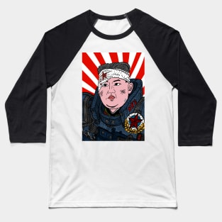 space marine kim young un. funny north korean art. Baseball T-Shirt